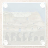 コロサイ絵を描ズ、ローマ ガラスコースター (裏面)