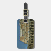 コロサイ絵を描ズ、ローマ ラゲッジタグ (正面縦)