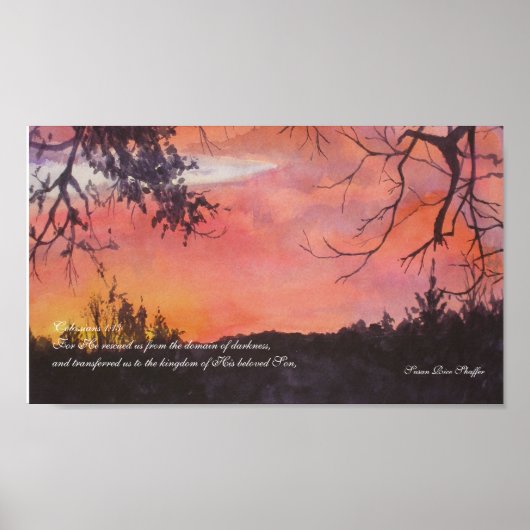 コロサイ1:13プリント ポスター (正面)