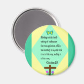 コロサイ2:14磁石 マグネット (正面/裏面)