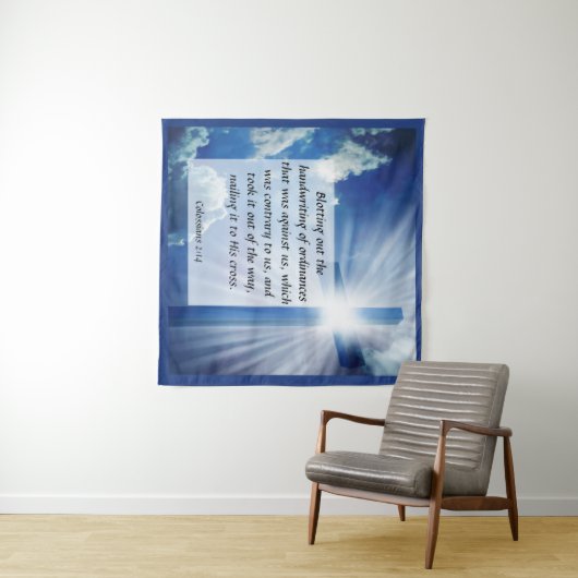 コロサイ2:14 タペストリー (インサイチュ(横))