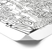 コロサイ3:12/聖なる書物、 経典色詩 ポスター (角)