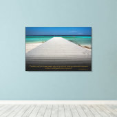 コロサイ3:12 Christian Bible Verse Canvas Art キャンバスプリント (インサイチュ (ウッドフロア))