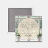 コロサイ3:14-15 2インチ磁石 マグネット (正面/裏面)