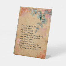 コロサイ3:16 NKJバイブル聖句イメージ