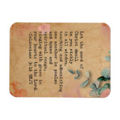 コロサイ3:16 NKJV聖句 マグネット (横)