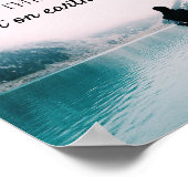 コロサイ3:2上の事に心を置きなさい ポスター (角)