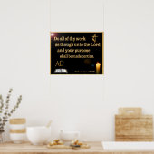 コロサイ3:23ポスター ポスター (キッチン)