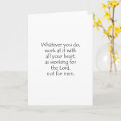 コロサイ3 23 カード (黄色い花)