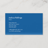 コロサイ3; 23 |クリスチャン感動的 名刺 (裏面)