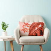 コロシアムのデジタルアートと彫像/彫刻 ランバークッション (椅子)