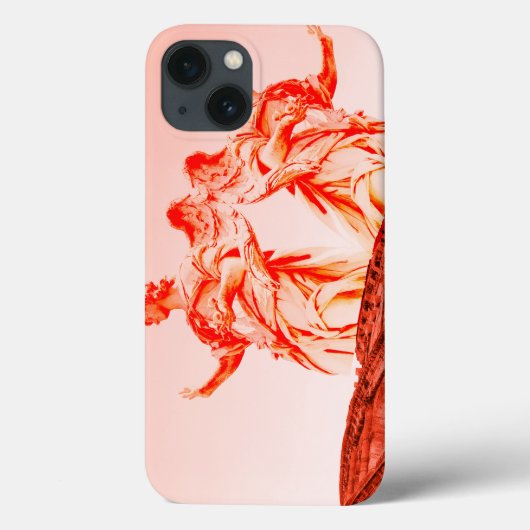 コロシアムのデジタルアートと彫像/彫刻 Case-Mate iPhoneケース (裏面)