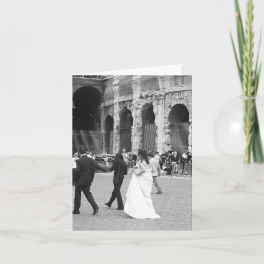 コロシアムの花嫁 カード (正面)