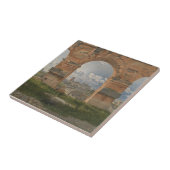 コロシアムの3つのアーチを貫く景色 タイル (側面)