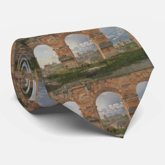 コロシアムの3つのアーチを貫く景色 ネクタイ (ロール)