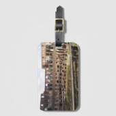 コロシアムローマの目的地のお客様。文字ラゲッジタグ ラゲッジタグ (正面縦)