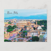 コロシアム。ローマ、イタリアのはがき ポストカード (正面)