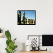 コロシーズ・ランセスIIとアメニフィスのパイロン ポスター (ホームオフィス)