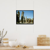 コロシーズ・ランセスIIとアメニフィスのパイロン ポスター (キッチン)