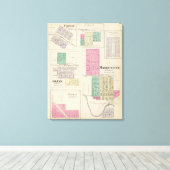 コロッケ、コンウェイ、ガルバ、エリリア、エイムズ、カンザス キャンバスプリント (インサイチュ (ウッドフロア))