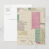 コロッケ、コンウェイ、ガルバ、エリリア、エイムズ、カンザス ポストカード (正面/裏面)