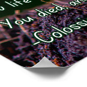 コロッサイ3:3のグラフィックと庭の芽 ポスター (角)