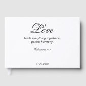 コロッシ結婚アンズゲストブック ゲストブック (正面)