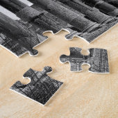 コロッセウムロイタリアンマトラベルフォトブラック&ホワイト ジグソーパズル (側面)