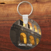 コロッセウムローマイタリアアットナイト キーホルダー (正面)