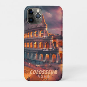 コロッセウムローマイタリアヴィンテージトラベル iPhone 11 PROケース