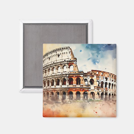 コロッセウムローマイタリア マグネット (正面/裏面)