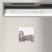 コロッセウムローマヴィンテージアートマグネット マグネット (インサイチュ (食洗機))