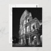 コロッセウム夜はがき ポストカード (正面/裏面)