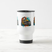 コロッセウム通りアートロカラフルーマランドマーク トラベルマグ (中央)