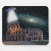 コロッセオムローマイタリア宇宙& UFO マウスパッド (正面)