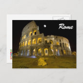 コロッセオ・バイ・ナイト ポストカード (正面/裏面)