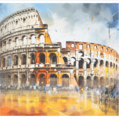 コロッセオ ローマ イタリア シール (正面)