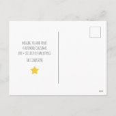 コロナウおもしろいイルス2020クリスマスツリー シーズンポストカード (裏面)