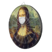 コロナウイルスによるモナリザ ダーツボード (正面右)