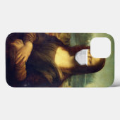 コロナウイルスによるモナリザ Case-Mate iPhoneケース (裏面 (横))