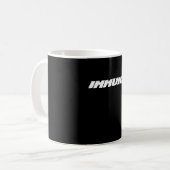 コロナウイルスに免疫がある コーヒーマグカップ (正面左)