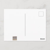 コロナウイルスのパンデミックピンクと戦うカーブを平らにする ポストカード (裏面)