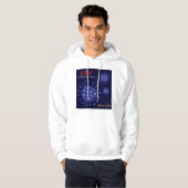 コロナウイルスの漫画、家にいる パーカ (正面フル)