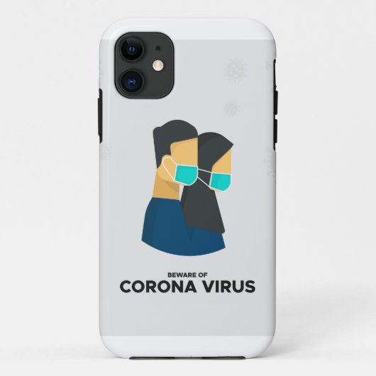 コロナウイルスのiphoneケースに注意する Case-Mate iPhoneケース (裏面)