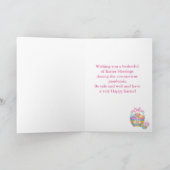 コロナウイルスイースターリトルバスケット恵みカード カード (内部)