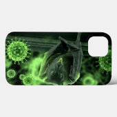 コロナウイルスコビデ19こうもり Case-Mate iPhoneケース (裏面 (横))