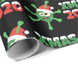 コロナウイルスコロナクリスマスクリスマス2020 ラッピングペーパー