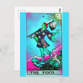 コロナウイルスタロットカードザフールポストカード ポストカード (正面/裏面)