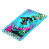 コロナウイルスタロットカードザフール マグネット (左側)