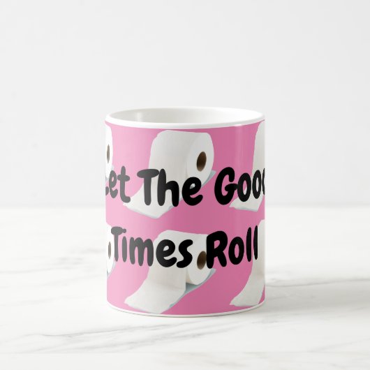 コロナウイルストイレピ転がック コーヒーマグカップ (中央)